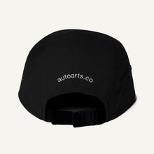Load image into Gallery viewer, Purpose-built 5 panel hat: black